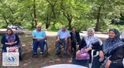 سفر نشاط‌ آفرین توانخواهان کهریزک به طبیعت سرسبز نشتارود