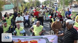 همایش پیاده‌ روی سالمندان آسایشگاه خیریه کهریزک