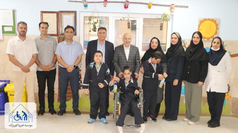بازدید مدیرعامل موسسه خیریه کهریزک از مراکز آسایشگاه خیریه کهریزک البرز