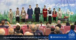 طنین شور و شادی در میلاد پیامبر رحمت (ص) و امام جعفر صادق (ع) در آسایشگاه خیریه کهریزک