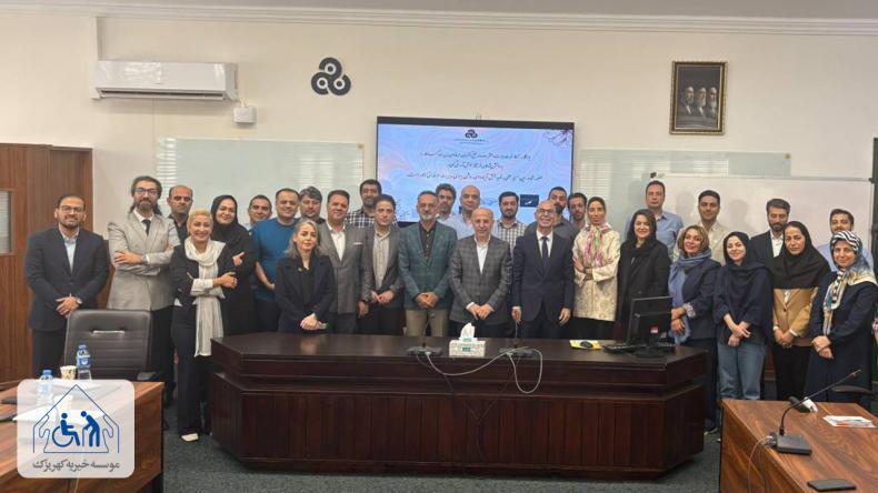 سخنرانی مدیرعامل مؤسسه خیریه کهریزک در جمع دانشجویان DBA سازمان مدیریت صنعتی