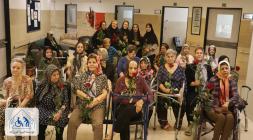 حضورکارکنان بیمارستان شهید مدنی به مناسبت هفته سالمند در آسایشگاه خیریه کهریزک استان البرز
