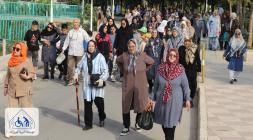 برگزاری هشتمین همایش پیاده روی به مناسبت روز جهانی سالمند  در آسایشگاه خیریه کهریزک ااستان البرز