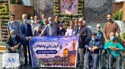 بازگشت زائران کهریزک از سفر زیارتی مشهد مقدس